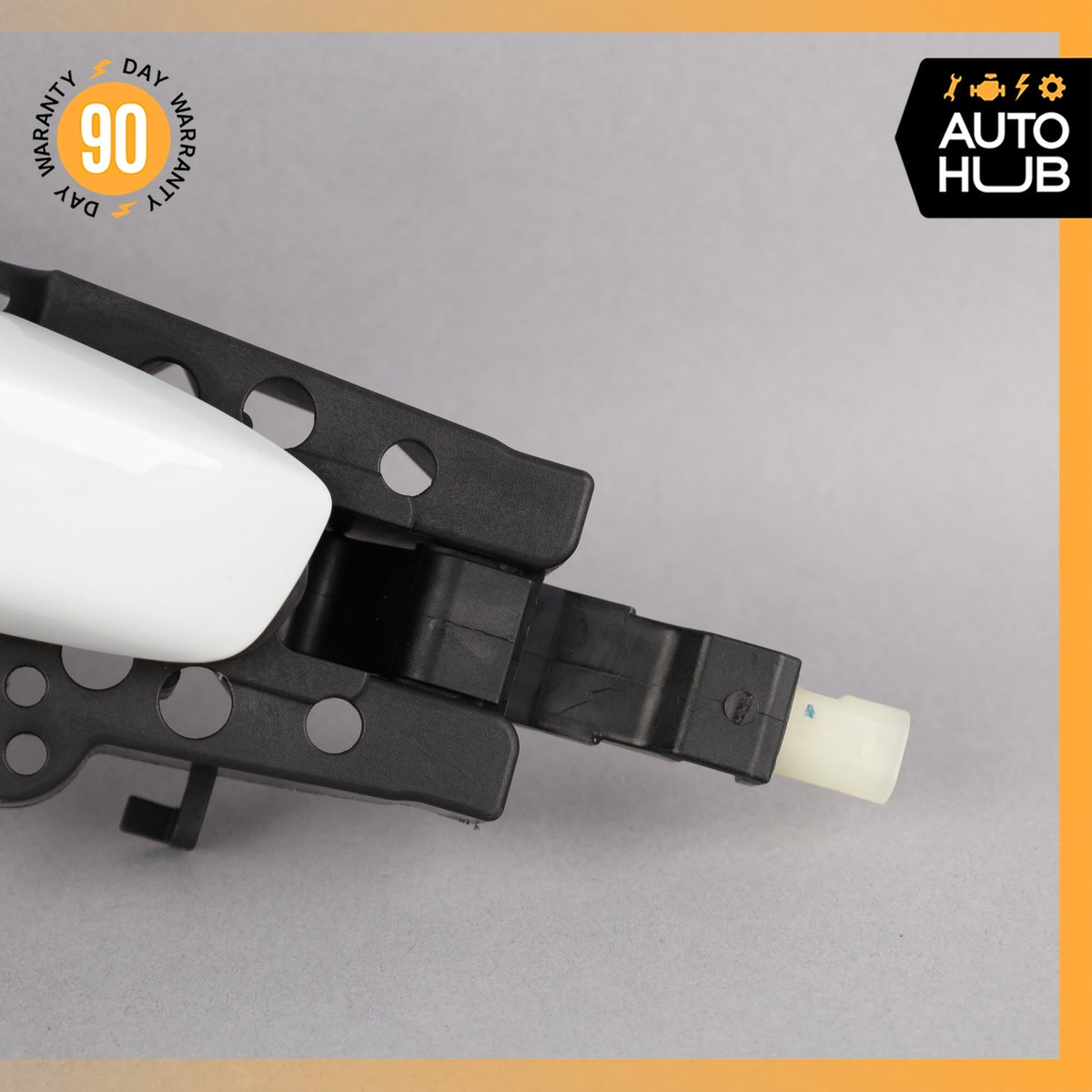 17-19 Audi 4M Q7 Right Passenger Side Exterior Door Handle White OEM 87k - photo 6