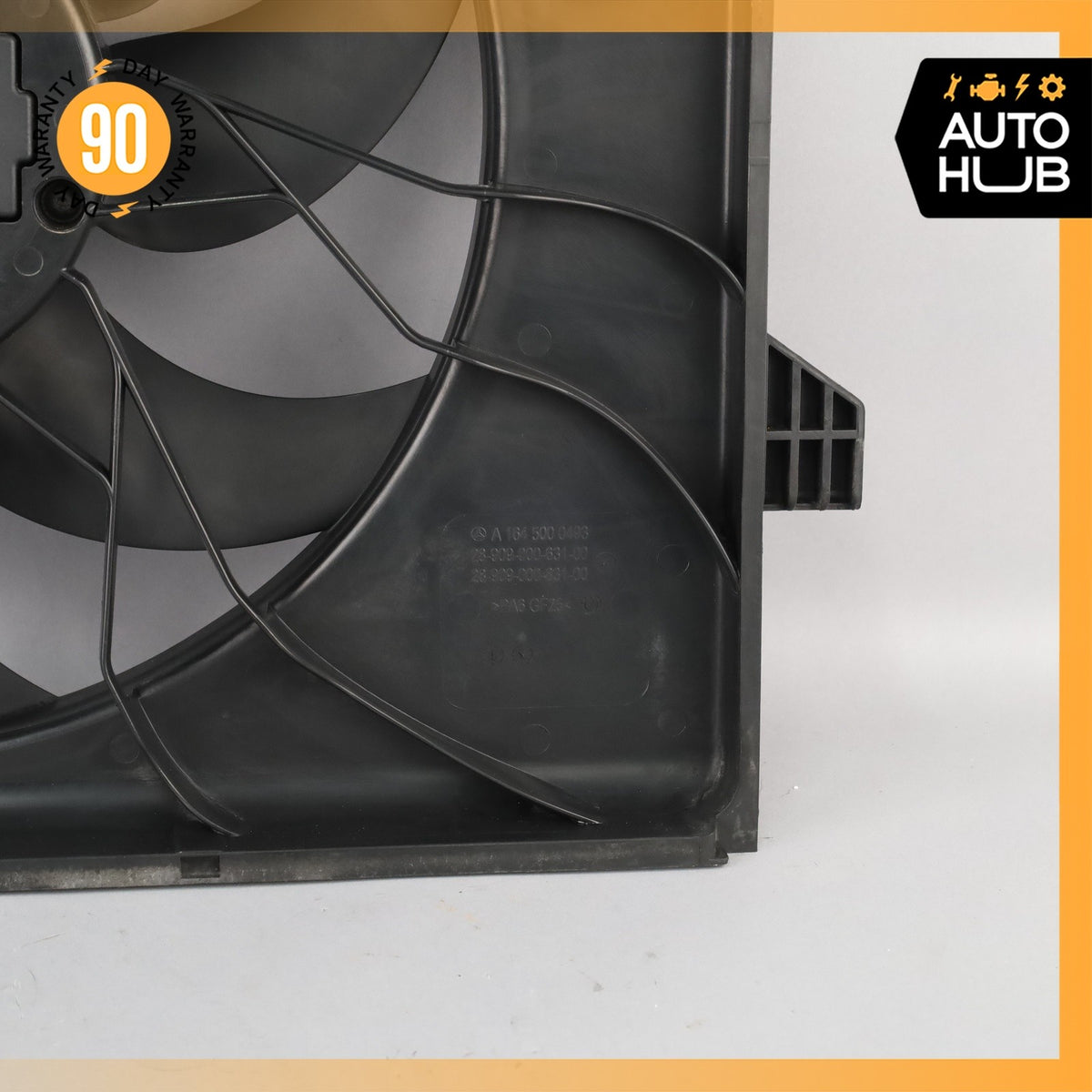 06-13 Mercedes W251 R350 ML350 Engine Cooling Fan Motor Assembly 1645000593 OEM - photo 13