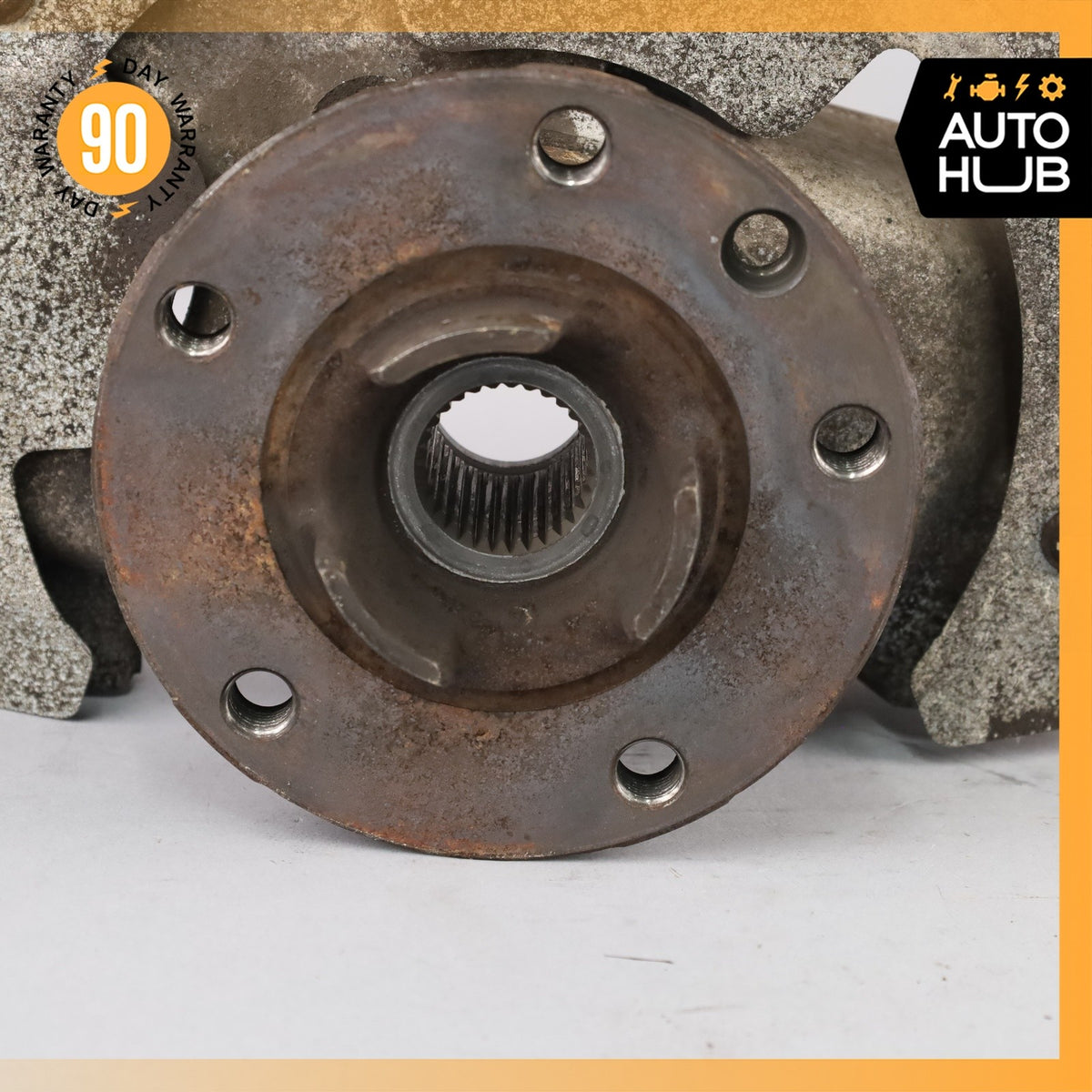 11-18 Porsche Cayenne 958 Front Right Knuckle Spindle 7P0615312B OEM - photo 7