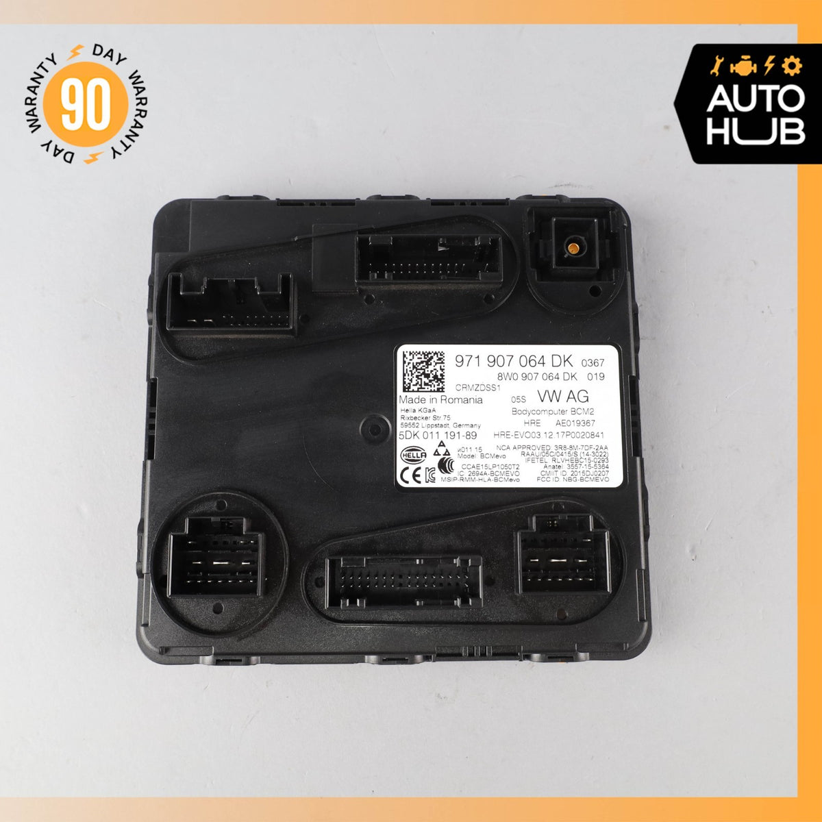 2018 Porsche Panamera 971 4 Onboard Supply Body Control Module Unit OEM 87k - photo 7