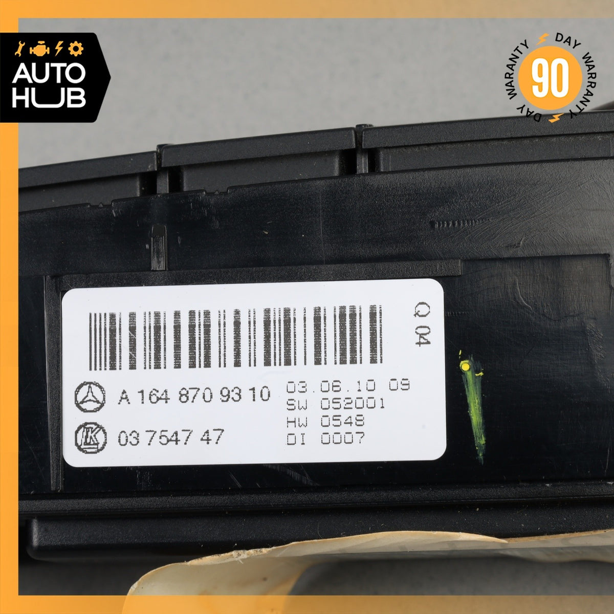 06-12 Mercedes X164 GL350 ML550 Hazard Control Switch Panel OEM - photo 15