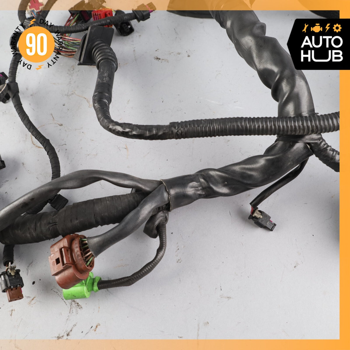 15-18 Porsche Cayenne 958 E-Hybrid Engine Motor Wire Wiring Cable Harness OEM - photo 14