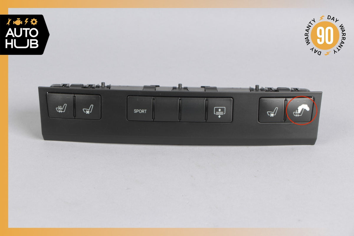 11-13 Mercedes W207 E550 Coupe Heated Seats Control Switch Button 2079052501 OEM - photo 1