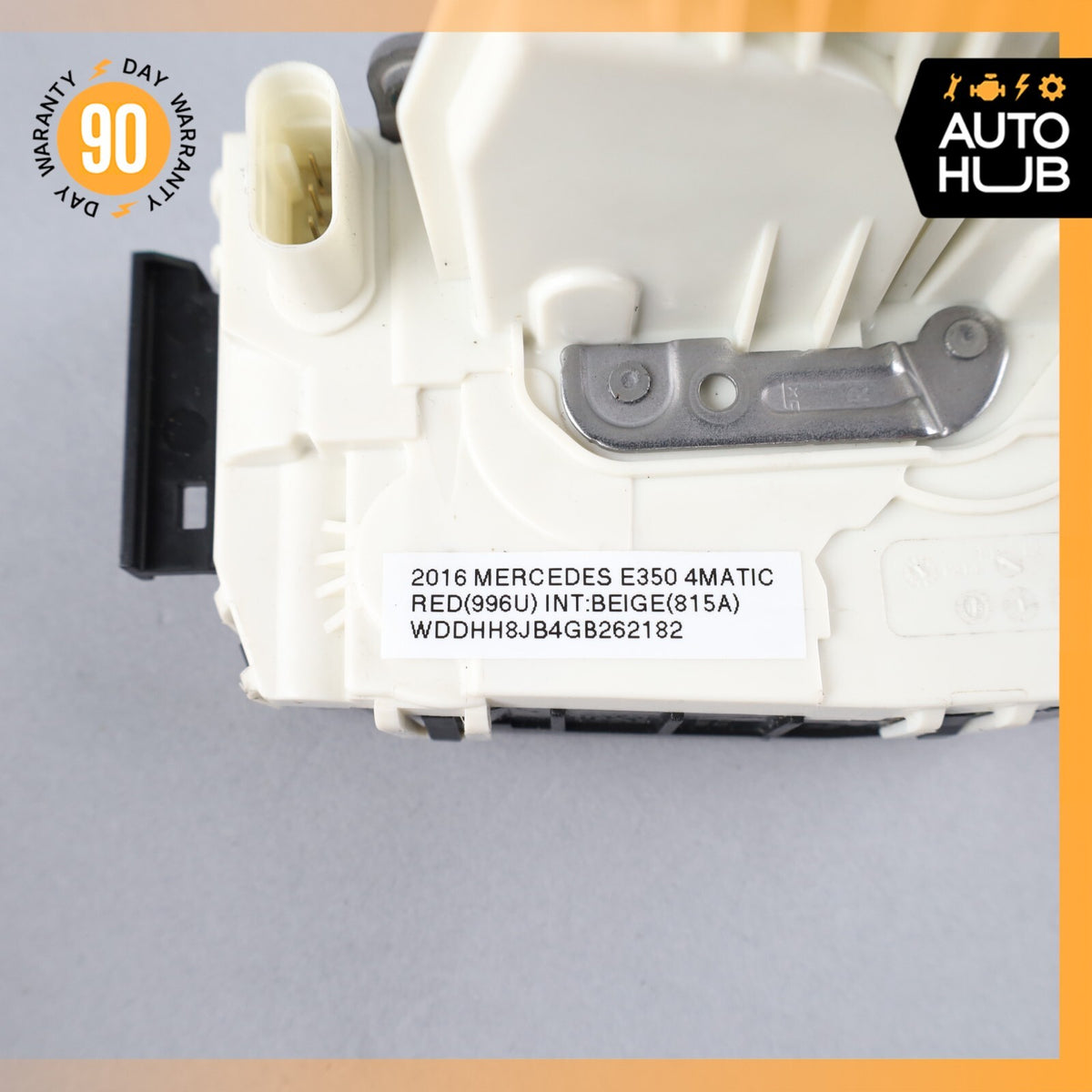 Mercedes W212 E350 C350 Front Right Lock Latch Actuator Keyless Go OEM - photo 13