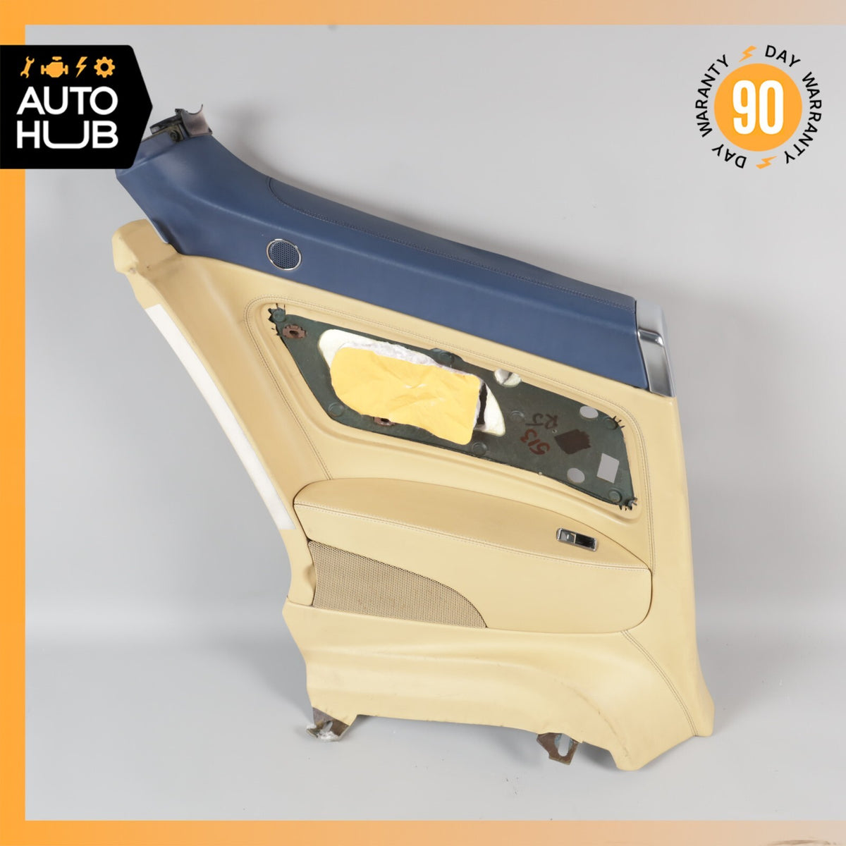 03-10 Bentley Continental GT Coupe Rear Left Side Interior Door Panel OEM 36k - photo 2