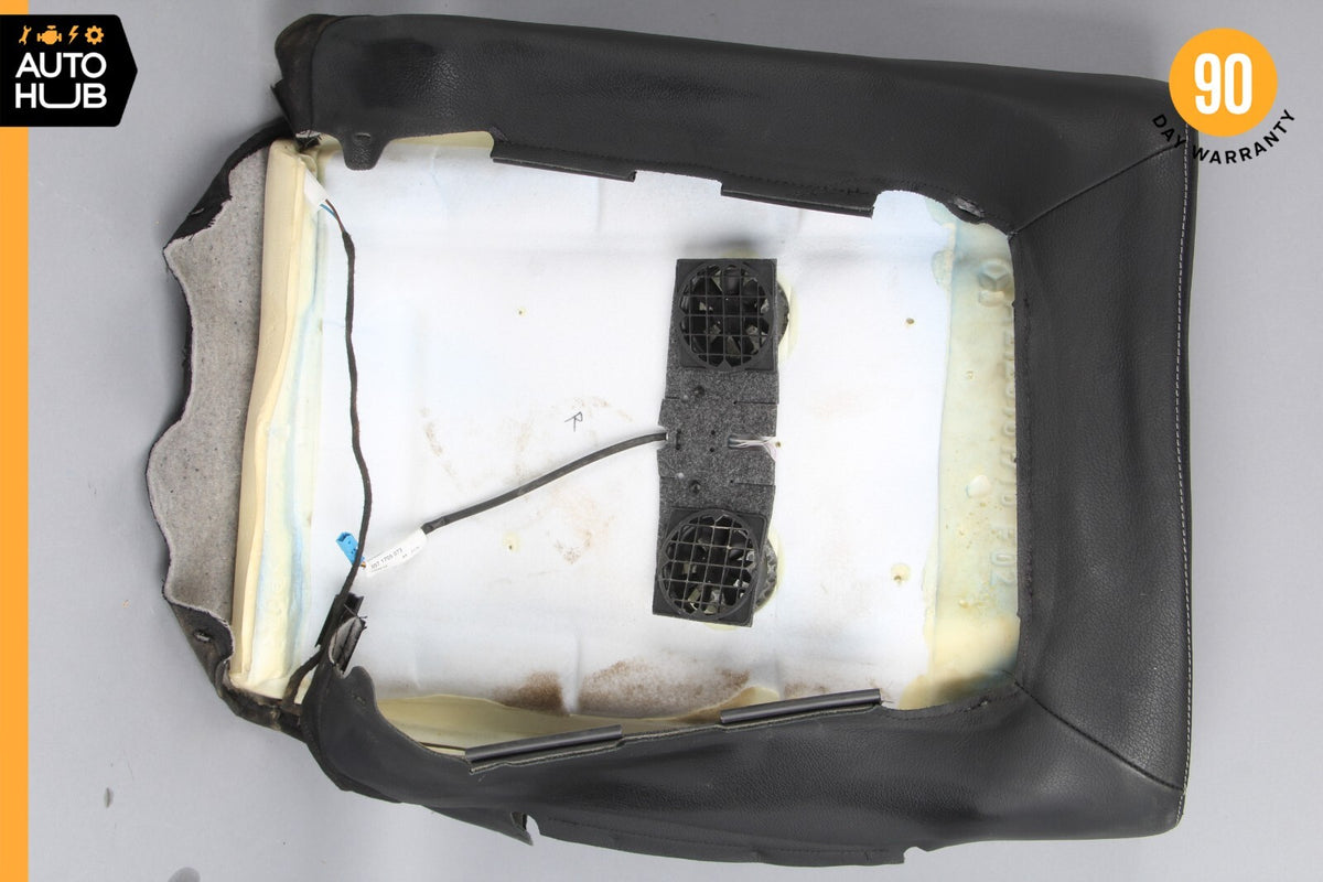 Mercedes W212 E400 E550 Front Right Seat Cushion Top Upper Nappa Black OEM 39k - photo 11