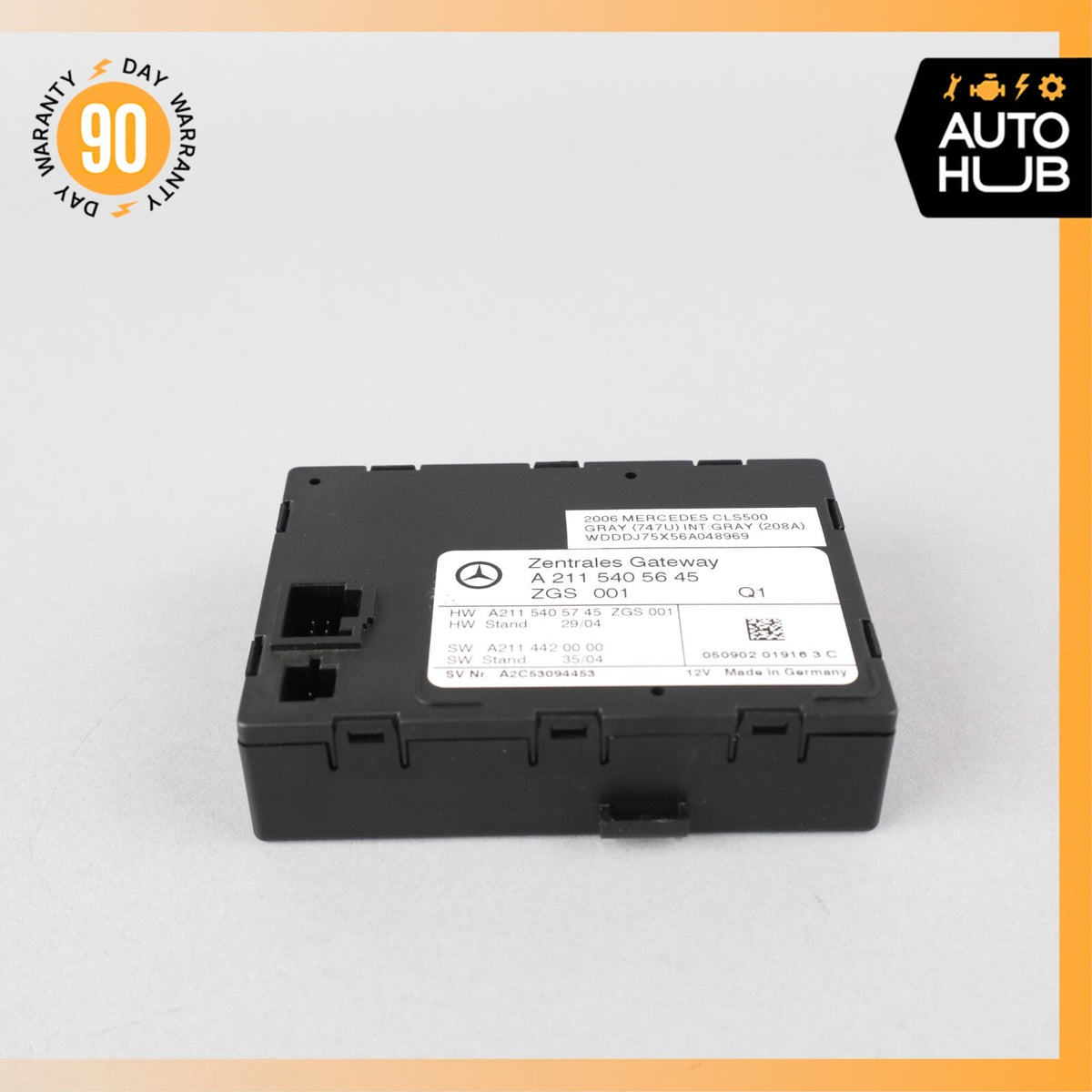 03-11 Mercedes W219 CLS500 E550 Central Gateway Control Module 2205402845 OEM - photo 5