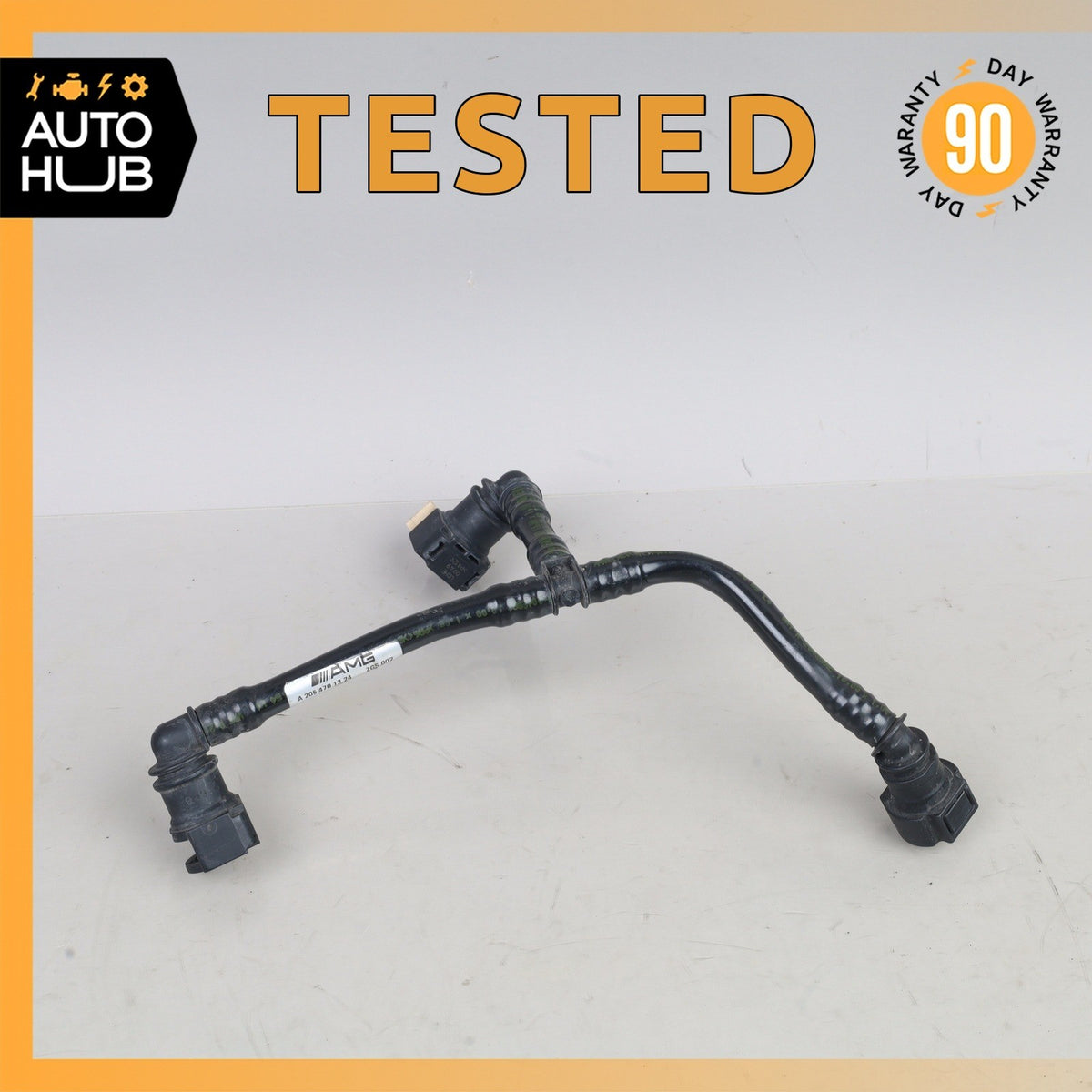 15-23 Mercedes W205 C63 AMG M177 Fuel System Purge Valve Hose OEM - photo 1