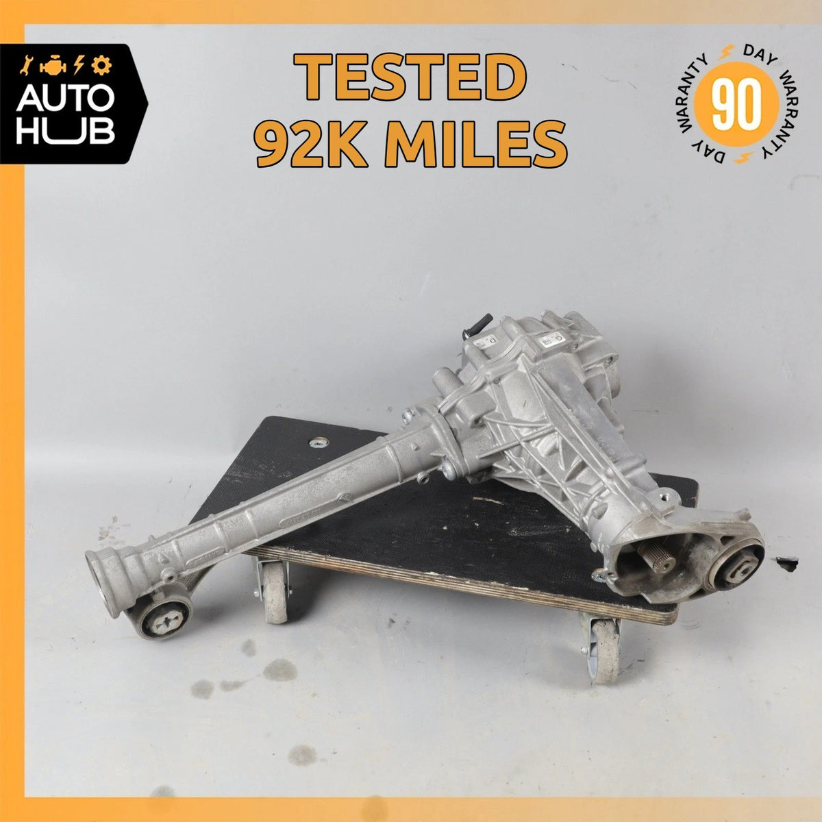 13-14 Porsche Cayenne 958 GTS 4.8L Front Differential Axle Carrier Diff OEM 92k - photo 1