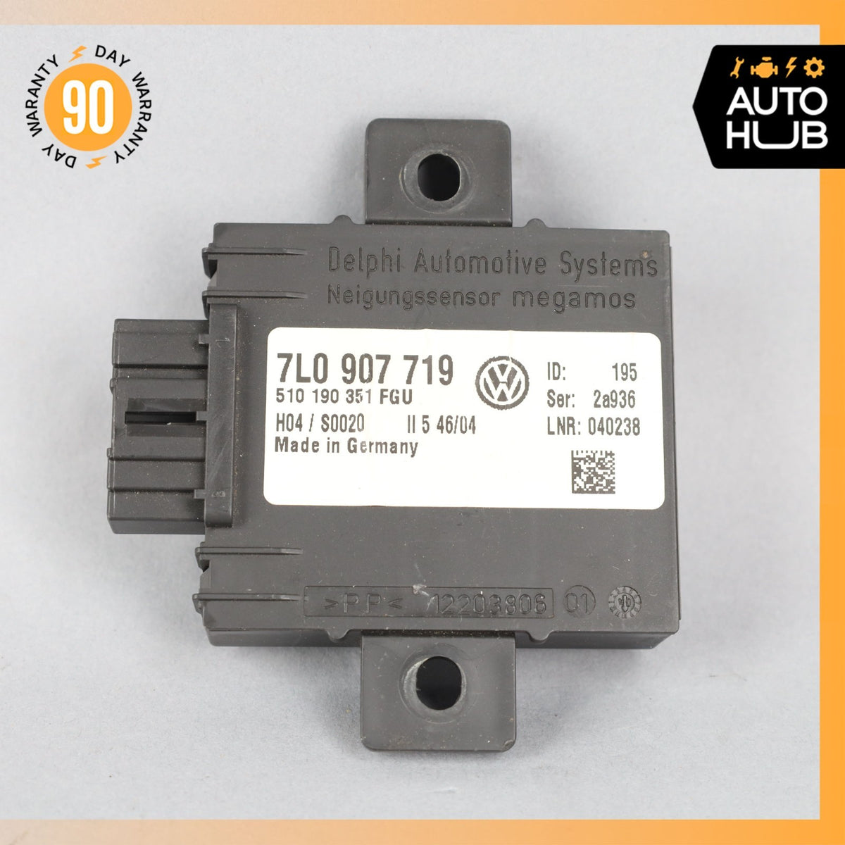03-12 Bentley Continental GT GTC Flying Spur Anti Theft Alarm Module OEM - photo 7
