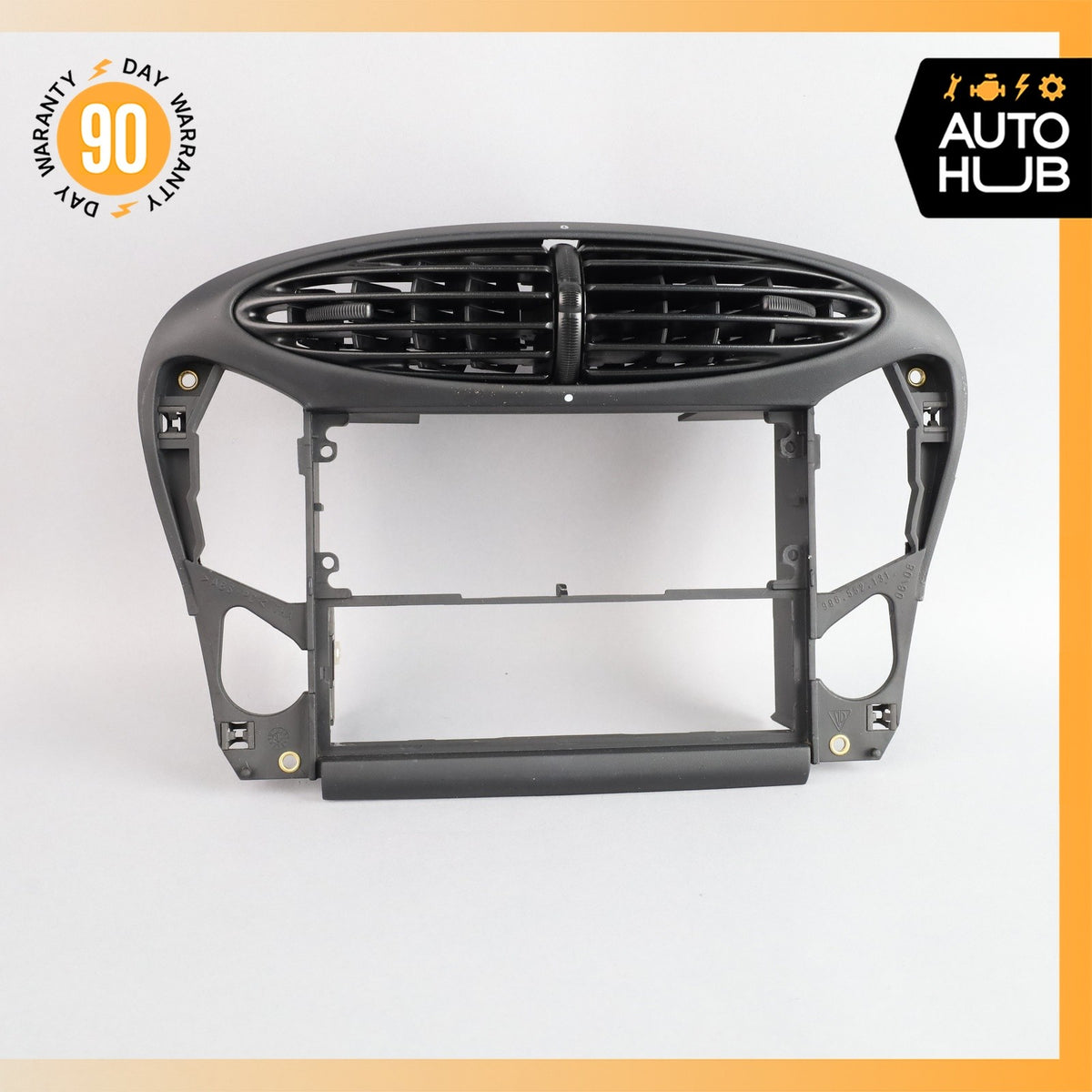 Porsche Boxster 986 Dashboard Center Radio A/C Vent Cover Panel Bezel Trim OEM - photo 2