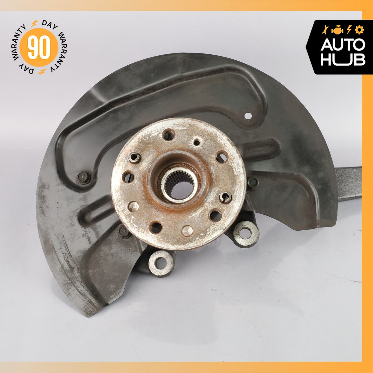 07-11 Mercedes W164 ML63 AMG Front Left Driver Side Spindle Knuckle Hub OEM - photo 4