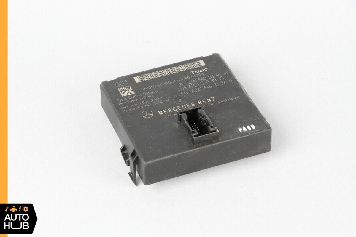 07-14 Mercedes W221 S600 CL550 Central Gateway Control Module 2215408845 OEM - photo 3