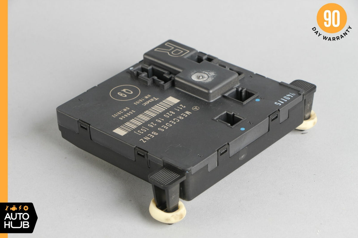 03-06 Mercedes W211 E500 E320 E350 Door Control Module Rear Right 2118201626 OEM - photo 4