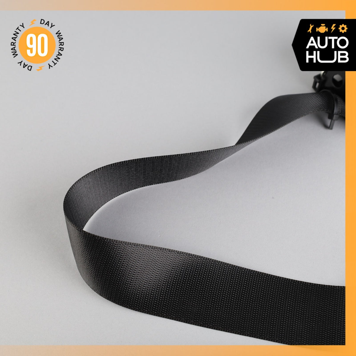 14-17 Mercedes W222 S600 S550 Rear Center Seat Belt Retractor Buckle Black OEM - photo 4