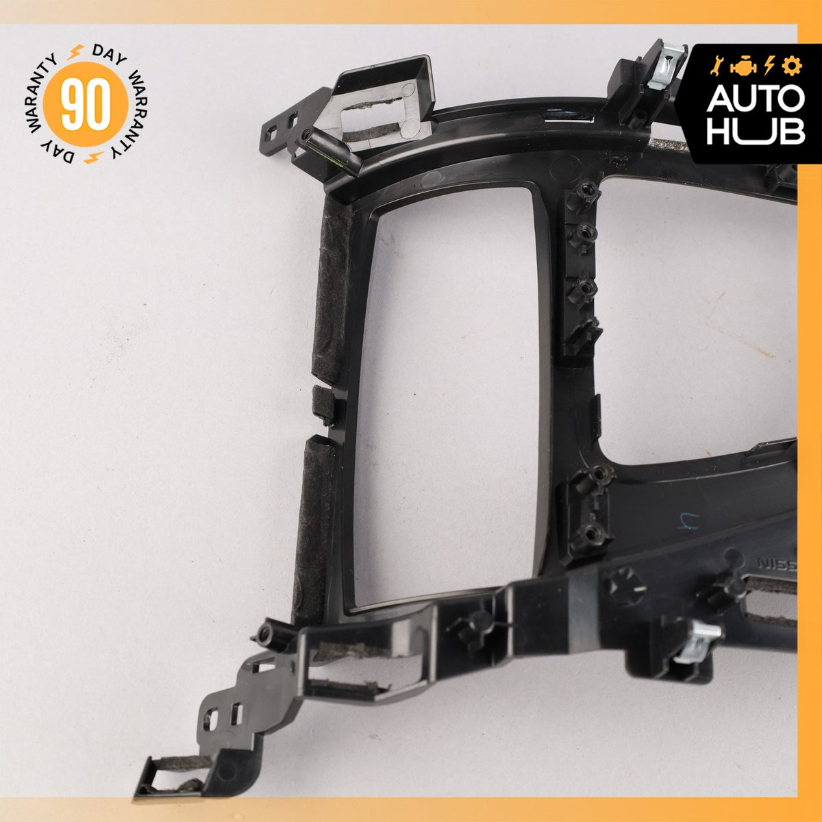 16-18 Infinity Q50 Front Center Console Shifter Bezel Trim OEM 54k - photo 17