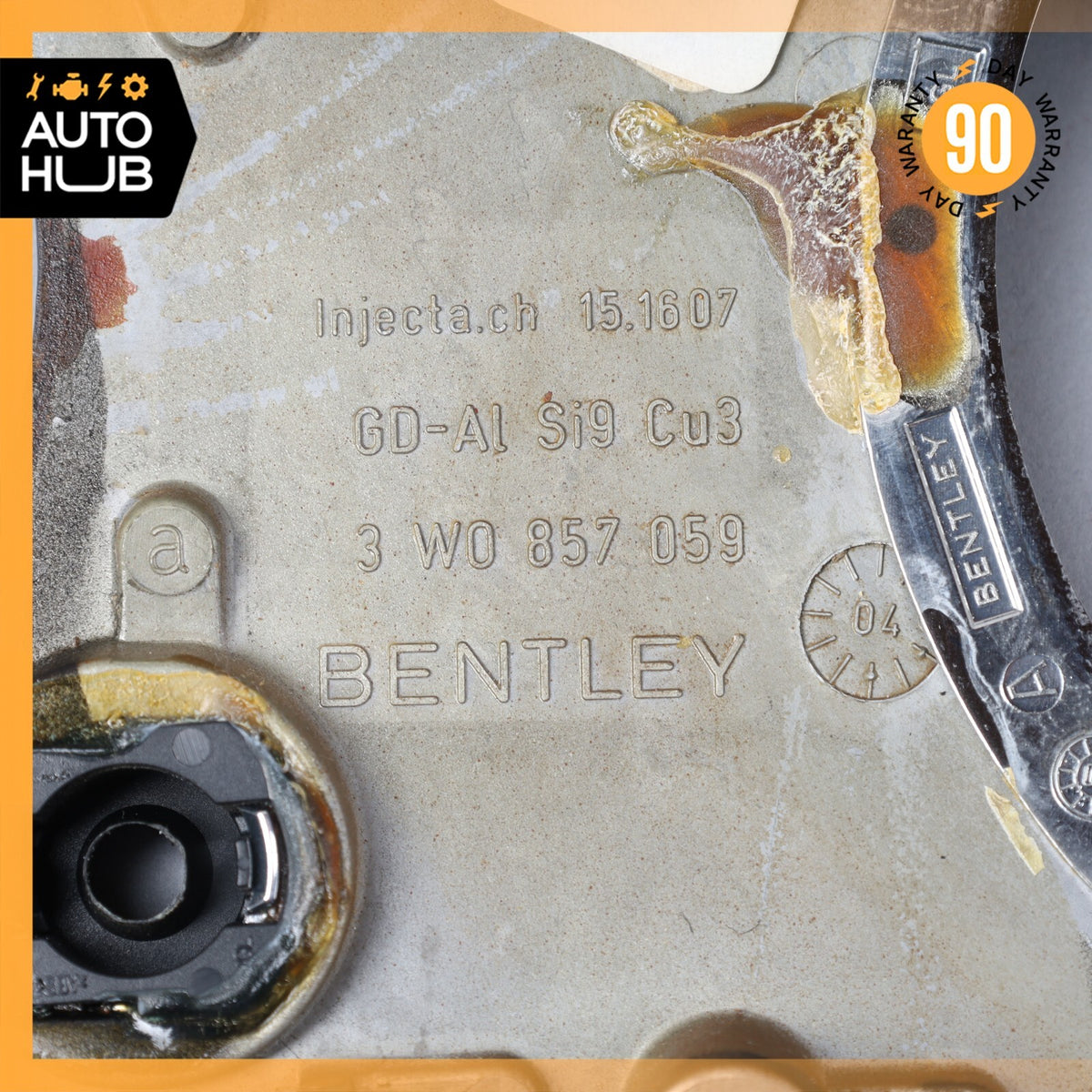 03-13 Bentley Continental GT GTC Dash Panel Speedometer Bezel Wood Trim OEM - photo 19