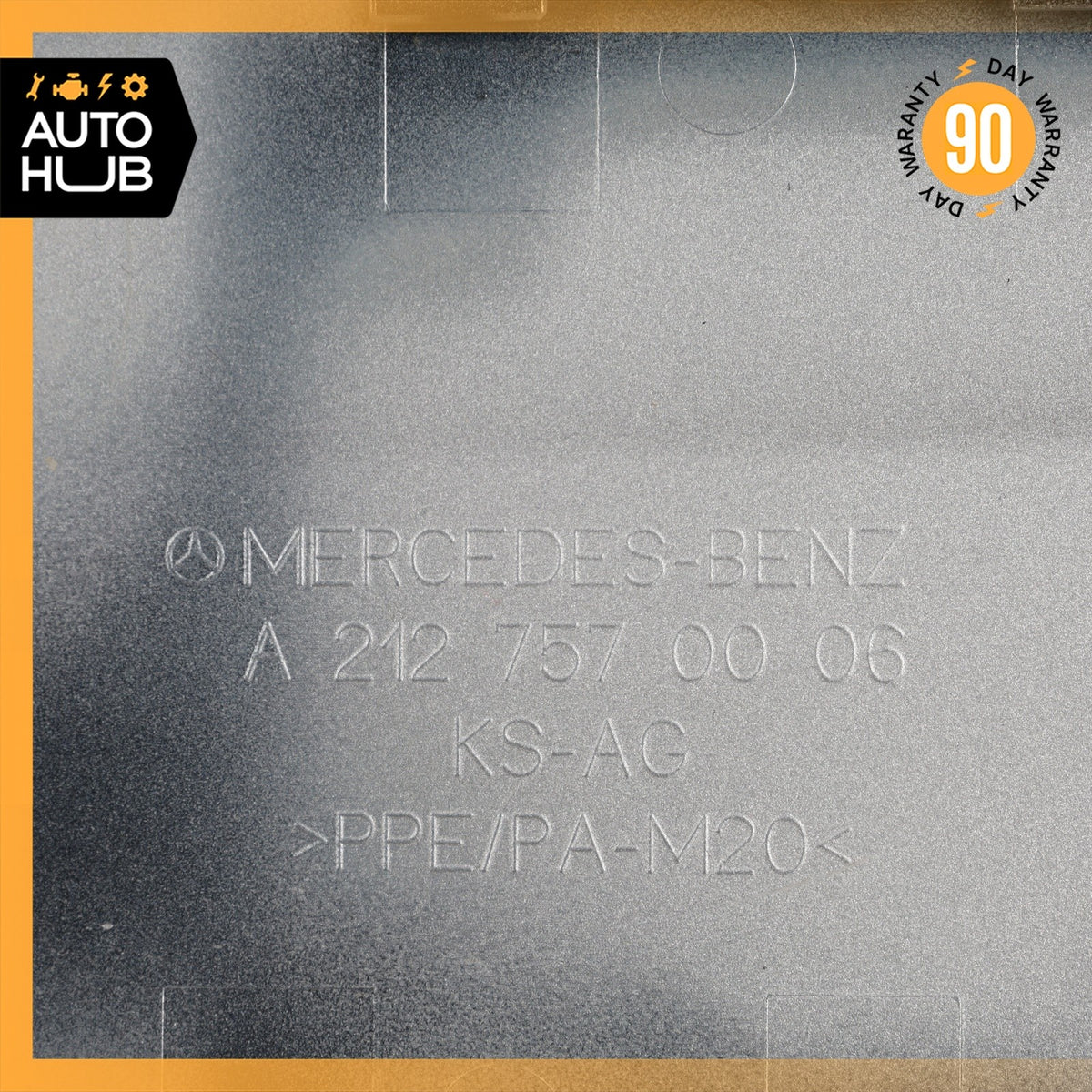 Mercedes W212 E350 E250 E550 E63 AMG Fuel Gas Tank Door Lid Cover Silver OEM - photo 6