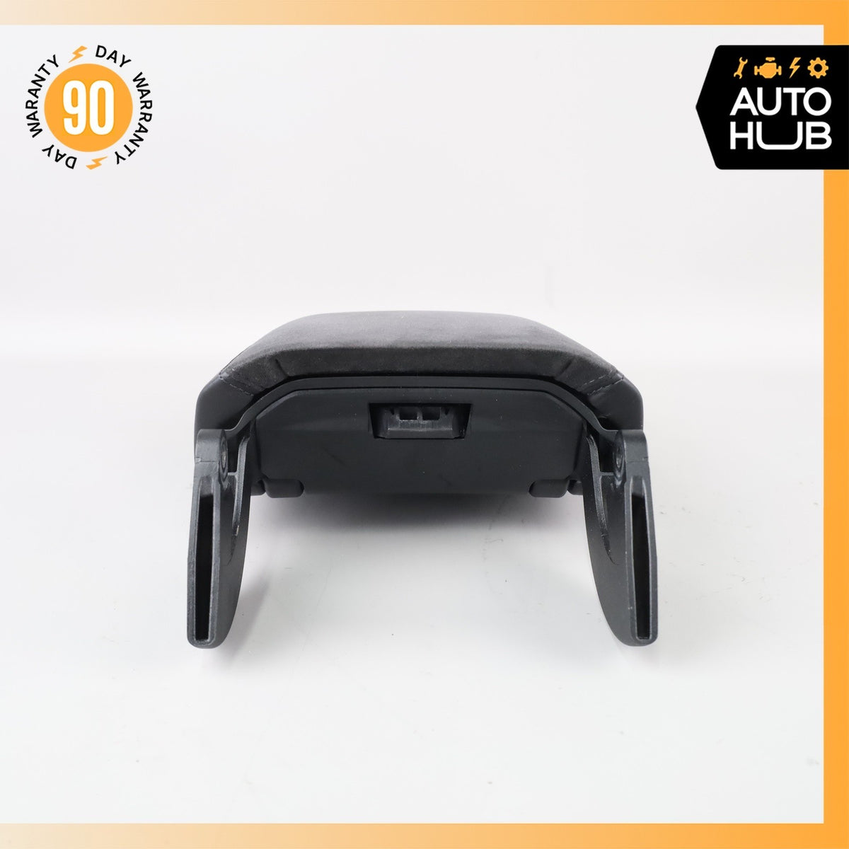 15-18 Porsche Macan 95B Front Center Console Armrest Arm Rest Suede Black OEM - photo 11