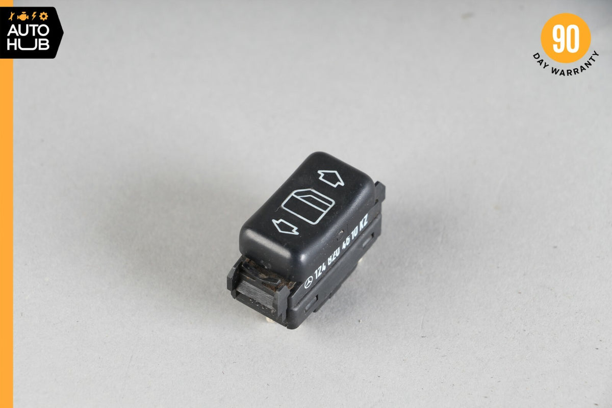 85-91 Mercedes W124 300E 560SEL Left Window Regulator Control Switch Button OEM - photo 1