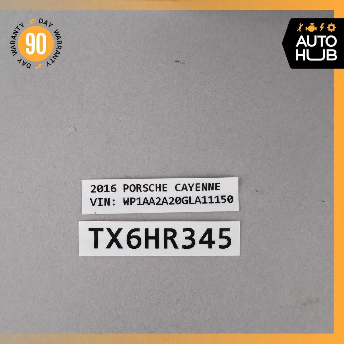 Porsche Cayenne 958 VR6 3.6L Engine Motor Lower Timing Cover OEM - photo 7