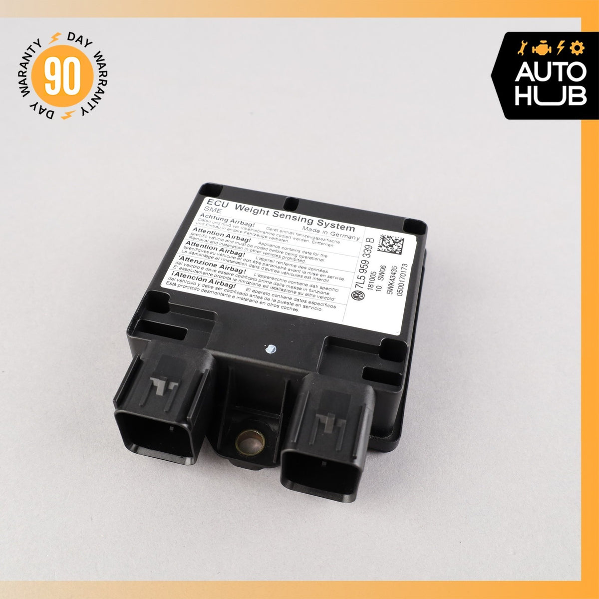 Porsche Cayenne 955 Weight Sensor Control Module Unit 7L5959339B OEM - photo 1