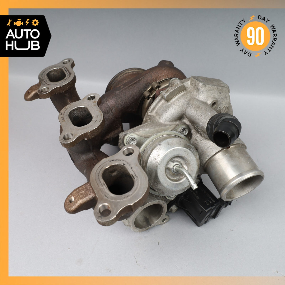 Maserati Ghibli Quattroporte Right Turbocharger Turbo Charger Manifold OEM 75k - photo 18