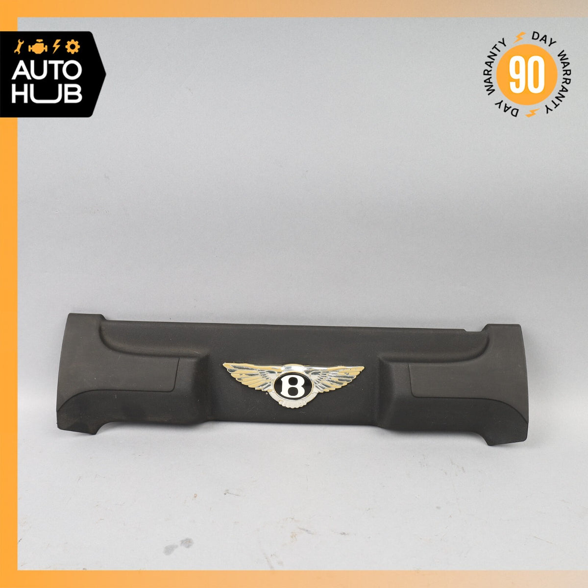 03-13 Bentley Continental Flying Spur Engine Compartment Rear Cover Panel OEM - photo 1