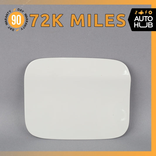 13-15 BMW E84 X1 Fuel Gas Filler Neck Lid Door Cover Panel White OEM 72k - photo 1