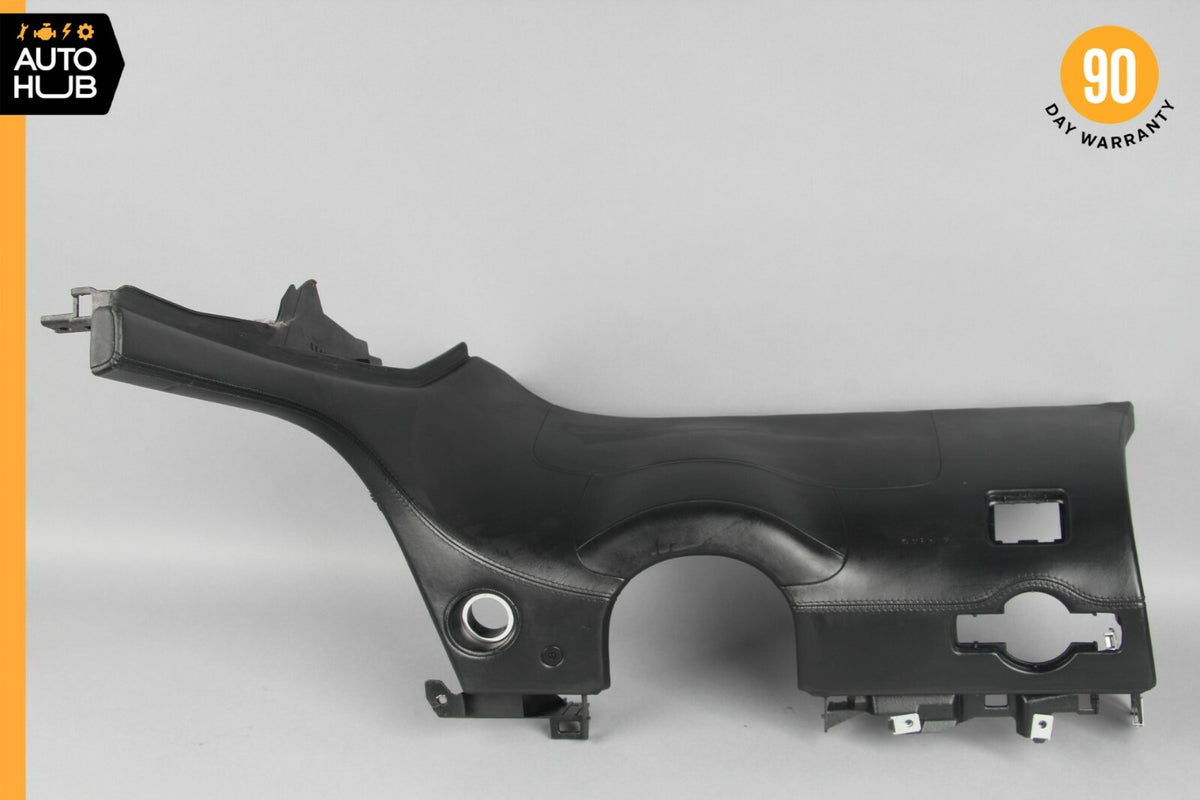 07-14 Mercedes W216 CL600 CL65 AMG Left Driver Dash Knee Cover Black OEM - photo 7