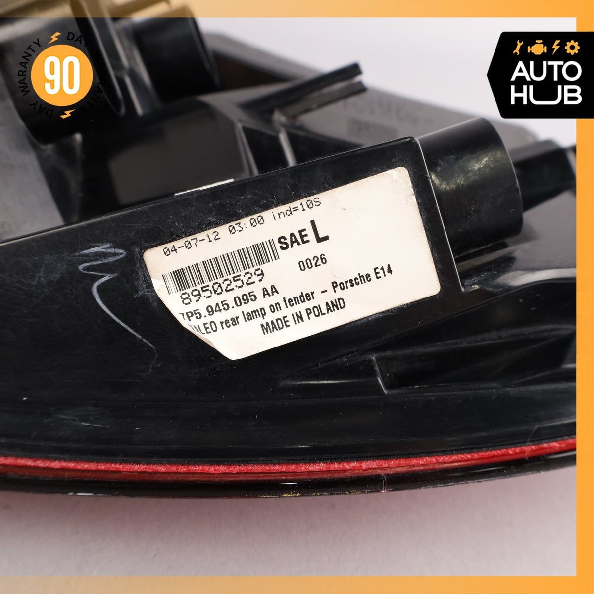 11-14 Porsche Cayenne 958 Left Driver Side Outer Tail Light Lamp 7P5945095AA OEM - photo 23