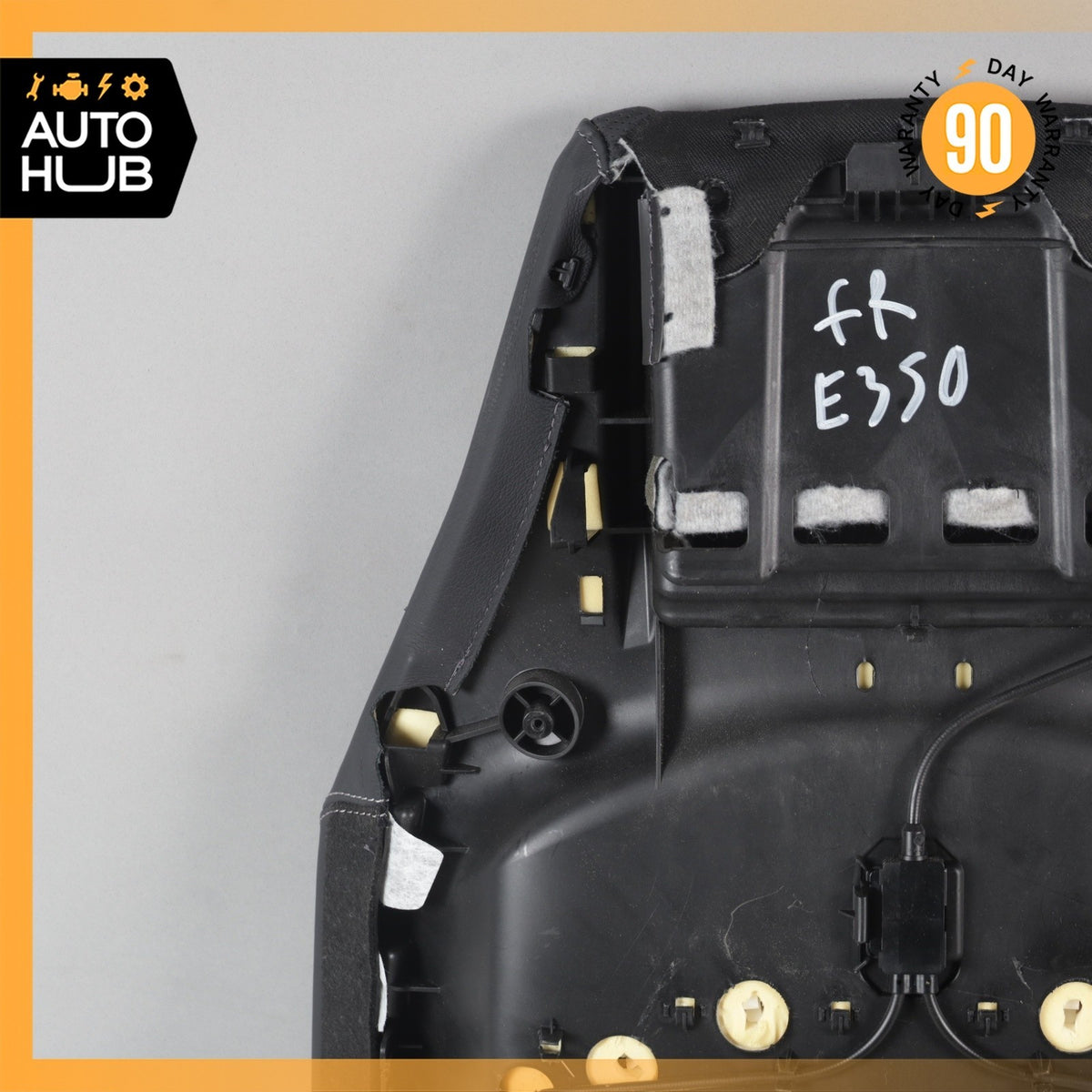 10-17 Mercedes W207 E350 E550 Front Right Side Seat Cushion Upper Black OEM - photo 16