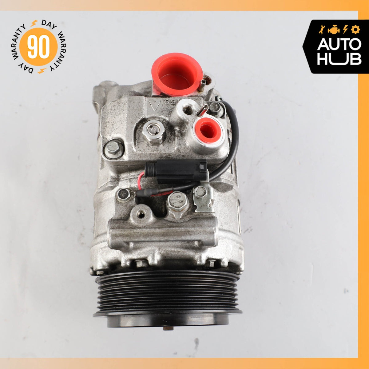 07-12 Mercedes R230 SL550 M273 A/C Air Conditioning Compressor 0012306211 OEM - photo 11