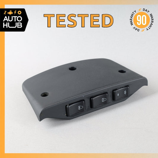 Aston Martin DB9 DBS V12 Vantage Left Seat Lumbar Regulator Switch w/ Cover OEM - photo 1
