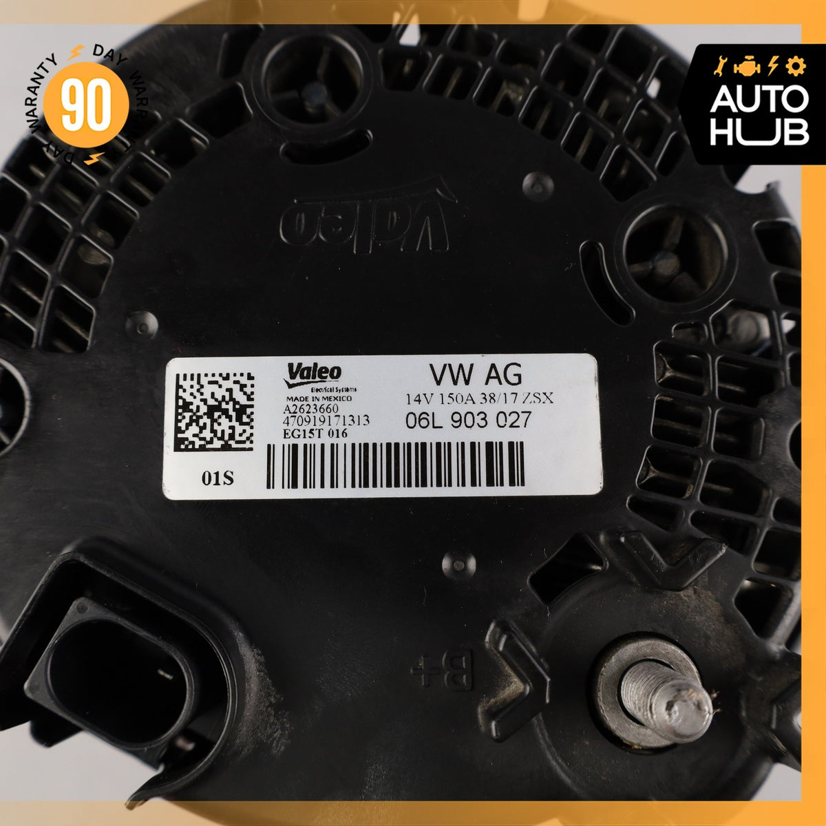 18-20 Audi FY Q5 2.0L Engine Motor Alternator Generator OEM - photo 9