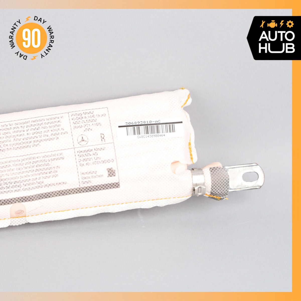 12-20 Mercedes R172 SLK250 SLC300 Right Side Door Airbag 1728602602 OEM 40k - photo 2