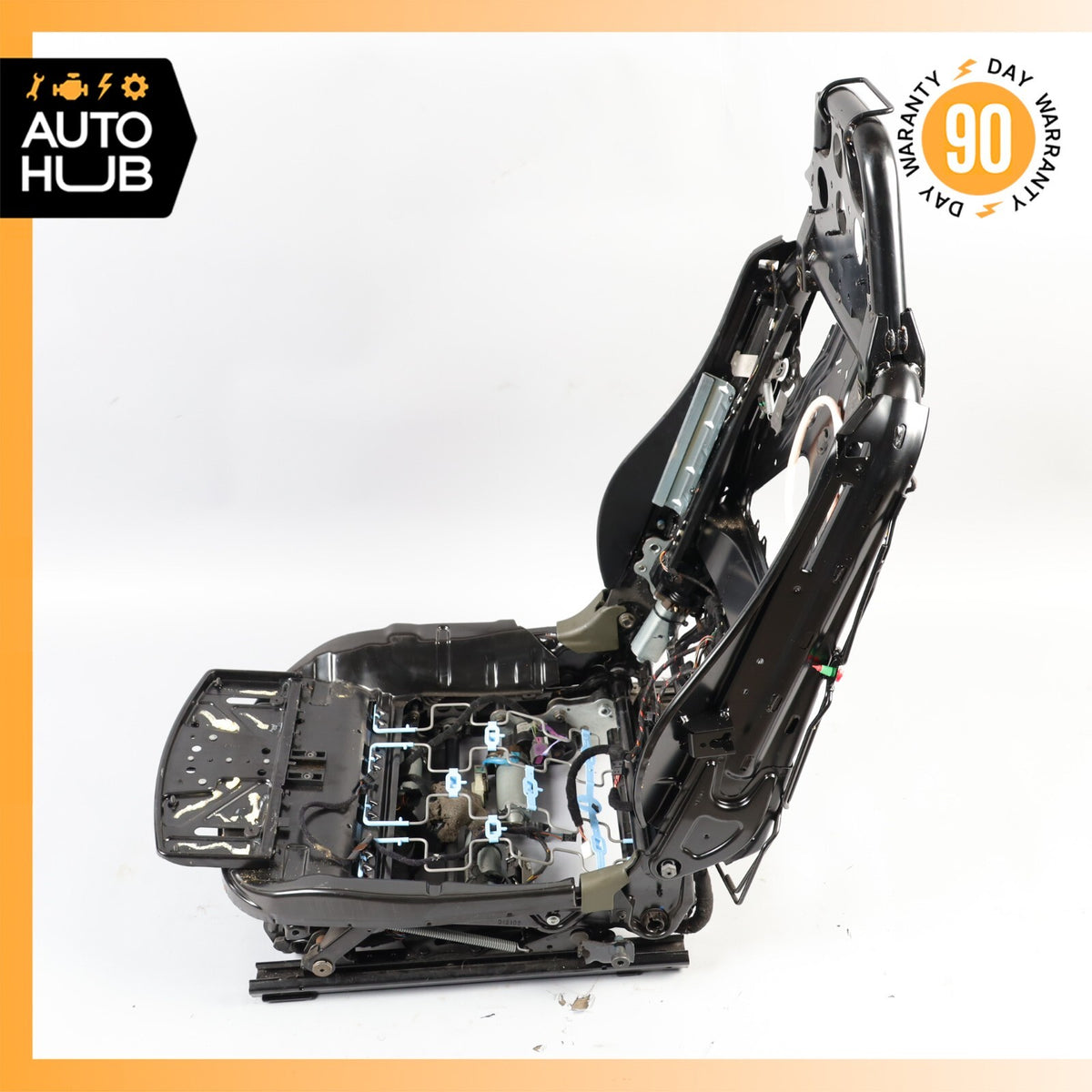07-10 Bentley Continental GT GTC Right Side Seat Frame Track Rail Motors OEM - photo 10