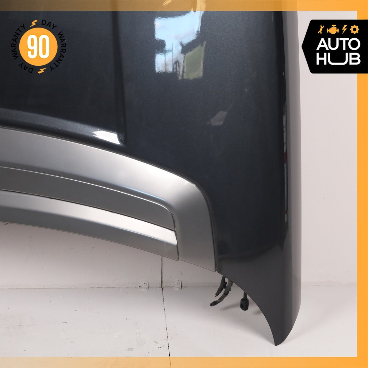 13-17 Land Rover Range Rover L405 Hood Bonnet Cover Panel Assembly Gray OEM - photo 5