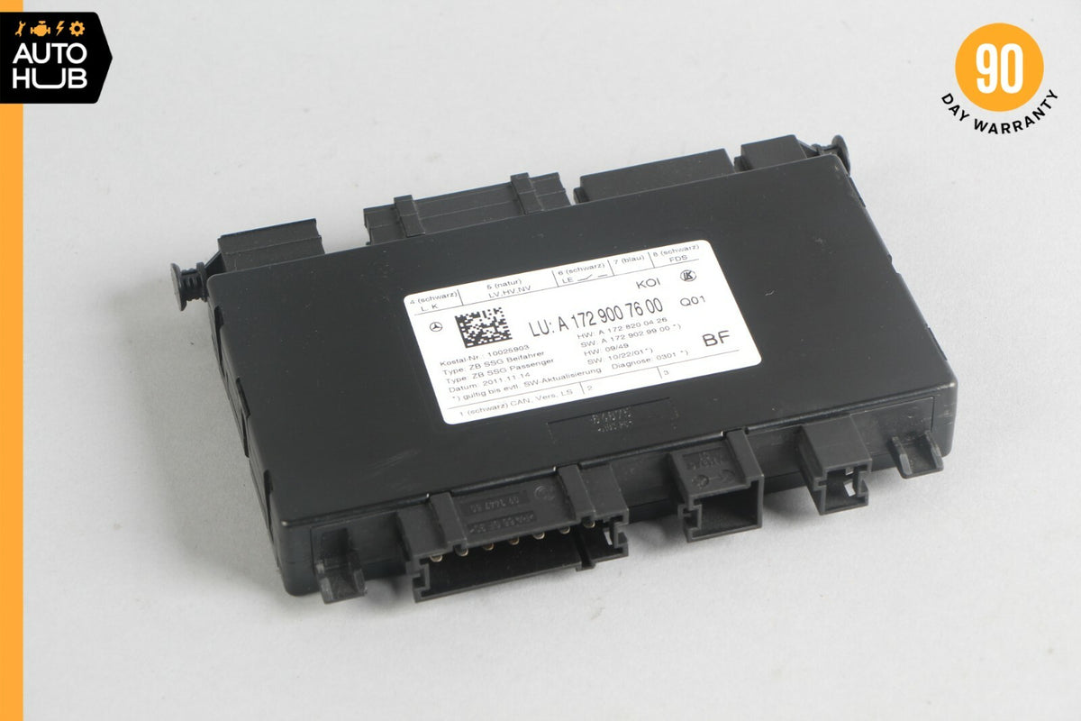 10-18 Mercedes W218 CLS550 CLS400 C350 Seat Control Module Front Right Side OEM - photo 1