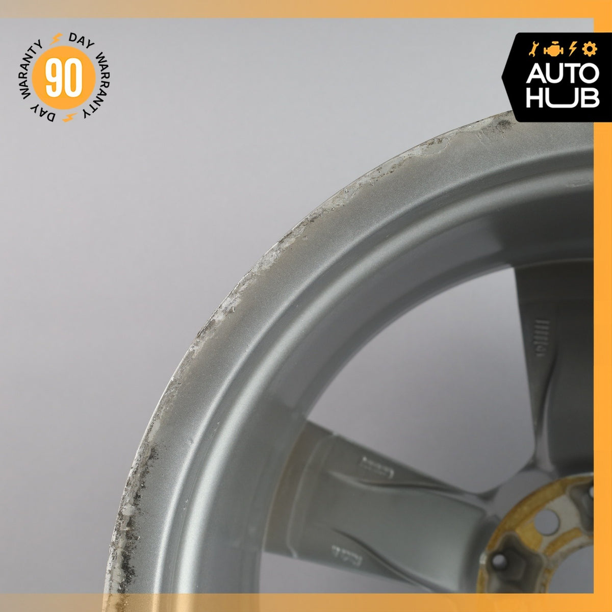 Mercedes W212 E350 E400 9 x 18 18'' Rear Wheel Rim Silver 2124011402 OEM - photo 9