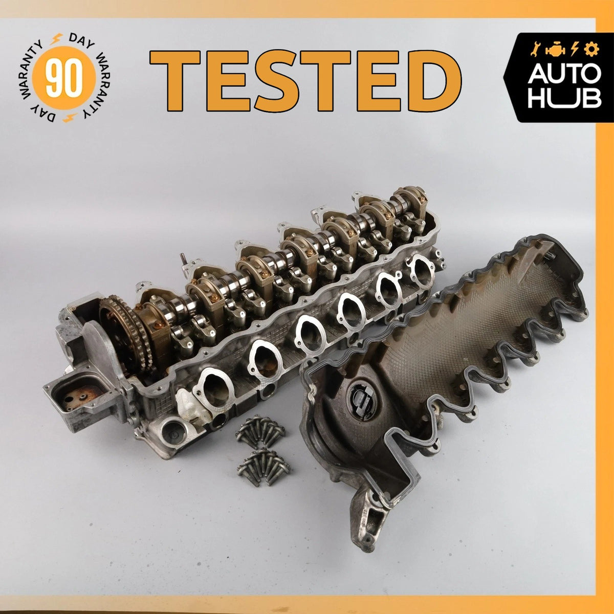 03-14 Mercedes W221 S600 CL600 Engine Motor Right Cylinder Head 2750160501 OEM - photo 1
