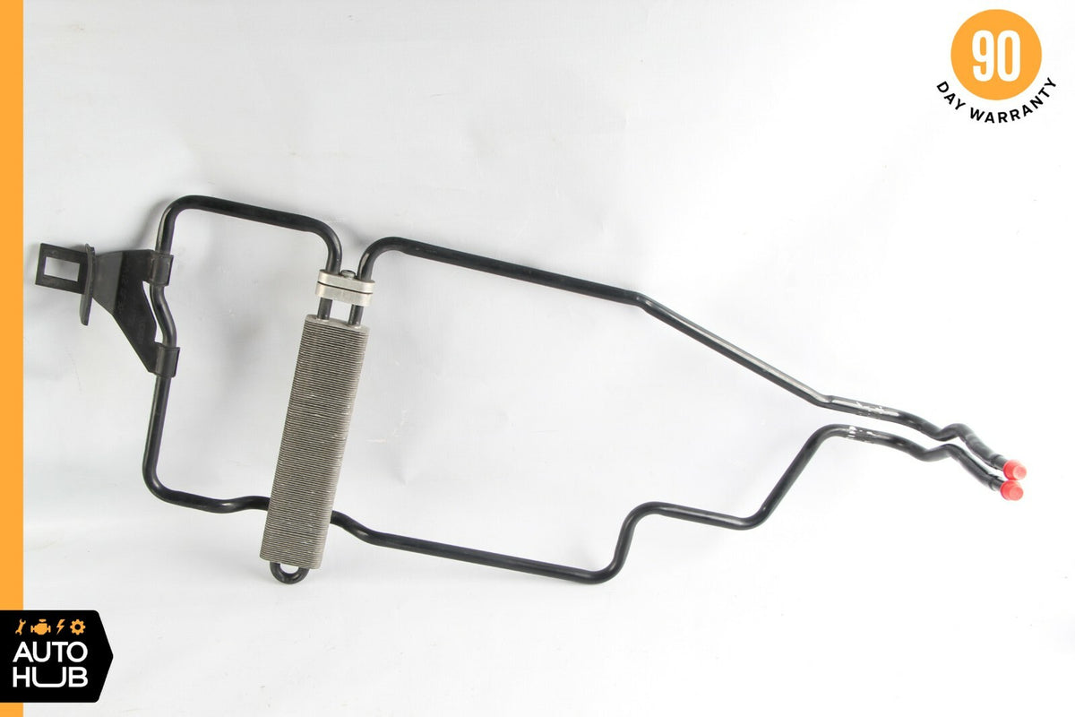 03-06 Mercedes W211 E500 CLS500 Power Steering Oil Cooler Pipe 2114661724 OEM - photo 1