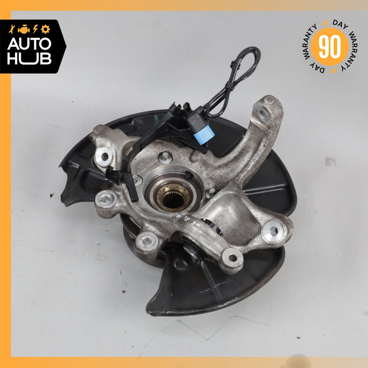14-20 Mercedes W222 S65 S600 Rear Left Driver Spindle Knuckle Hub OEM - photo 9