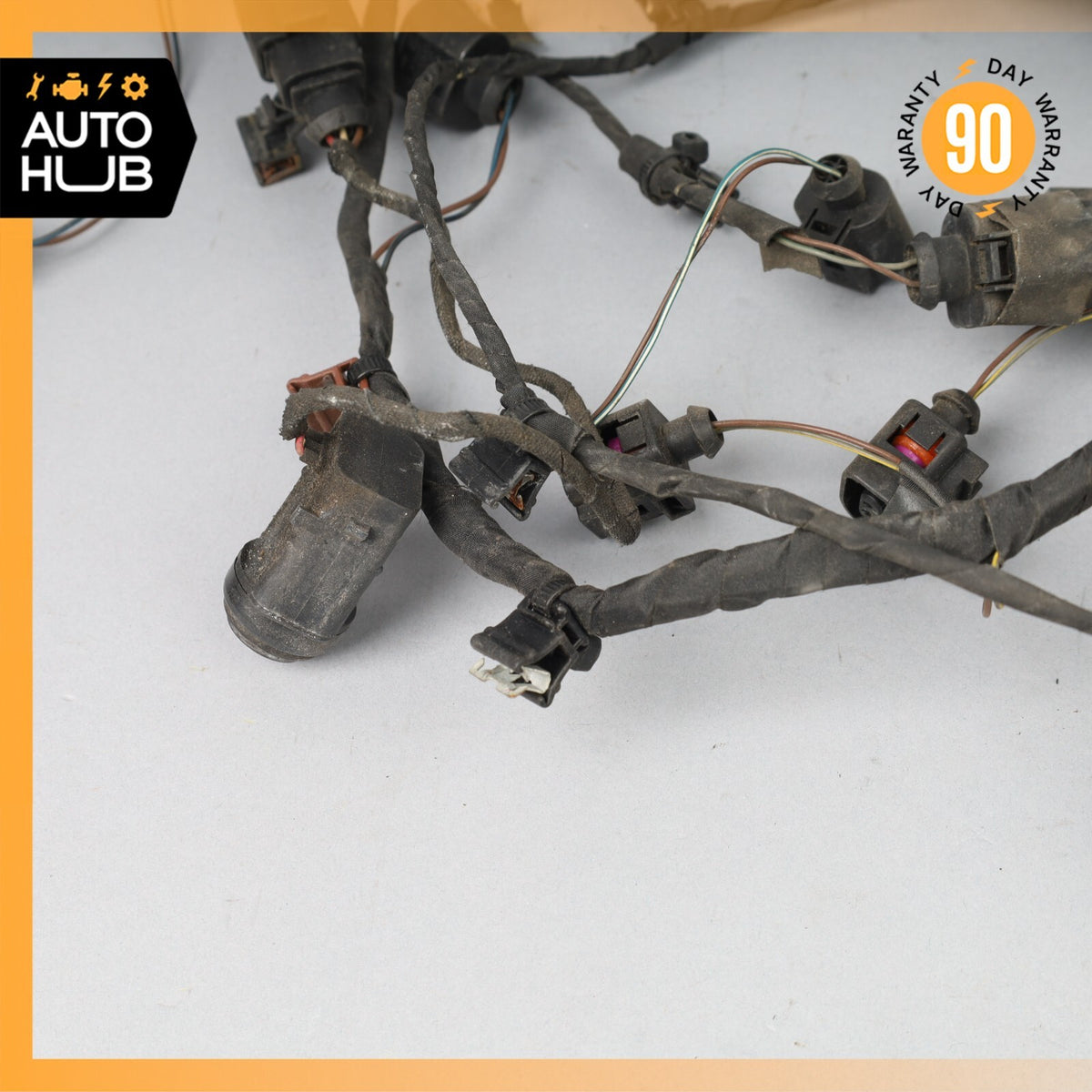 Bentley Continental Flying Spur Rear Bumper Parking Wire Harness w/ Marker Light - photo 7