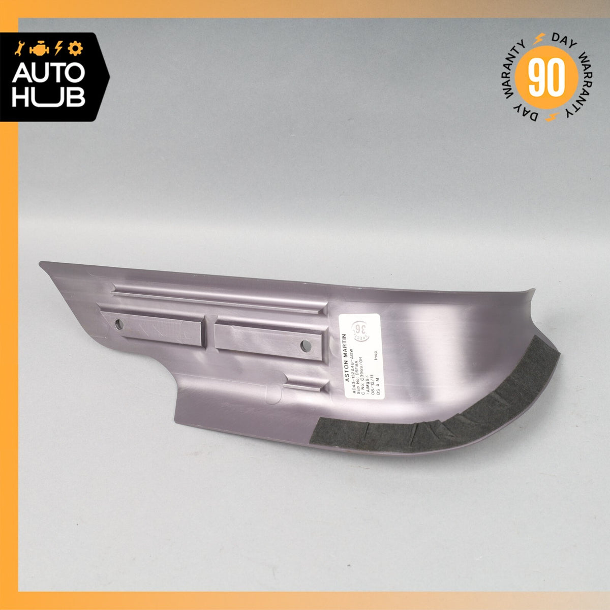 2012 Aston Martin Rapide Rear Right Passenger Side Door Step Sill OEM 11k - photo 7