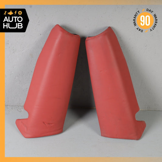07-13 BMW E93 Convertible 3281 3351 Rear Left & Right Seat Bolsters Red OEM - photo 1