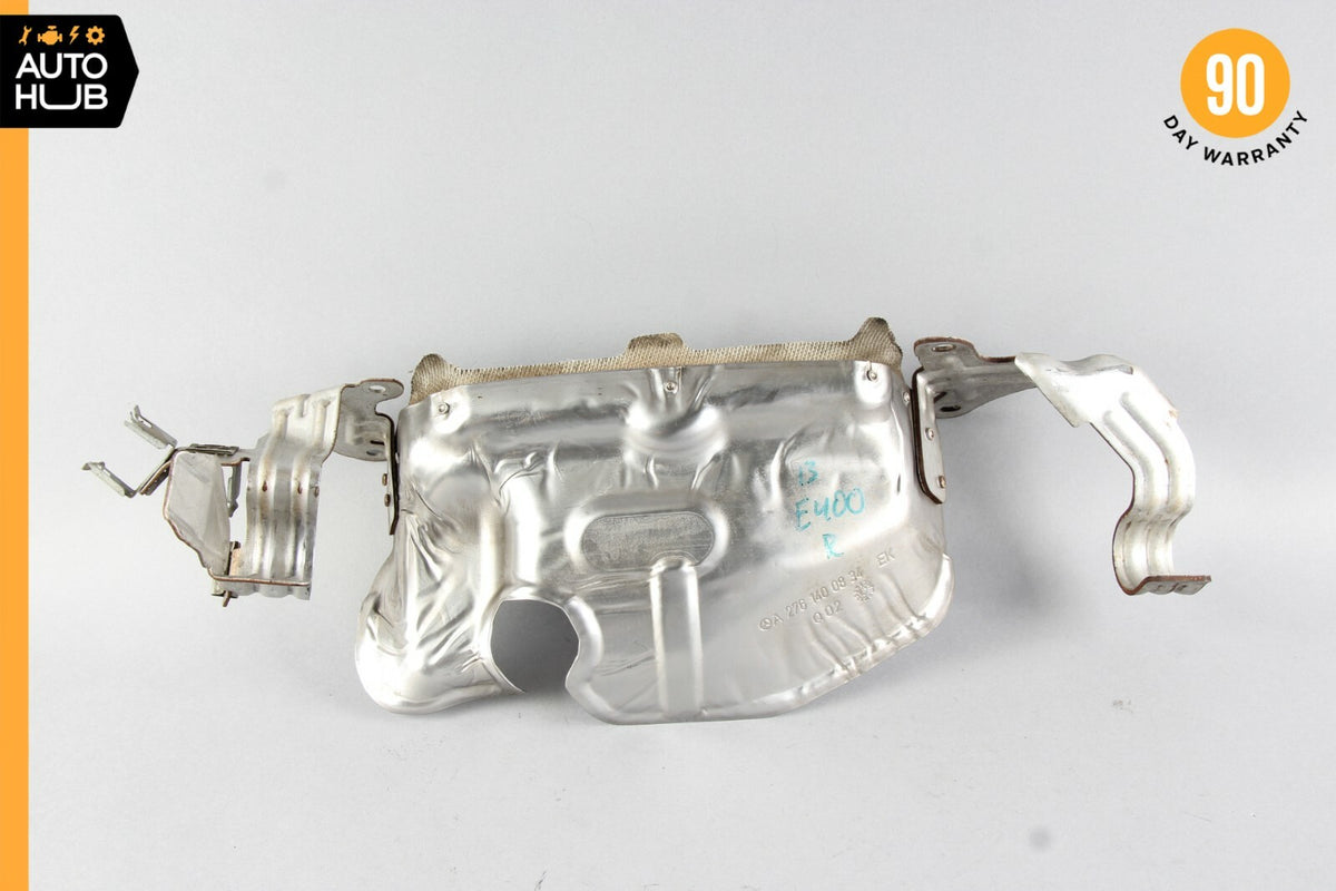 12-16 Mercedes W212 E400 GLK350 Engine Exhaust Pipe Heat Shield Right Side OEM - photo 1