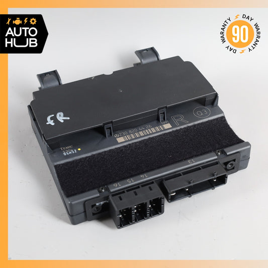 03-06 Mercedes R230 SL500 SL55 AMG Under Seat Control Module Right Side OEM - photo 1