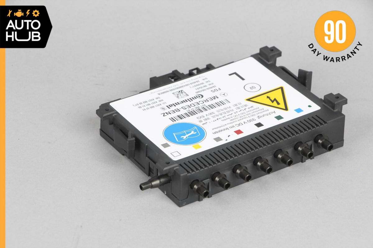 10-13 Mercedes W221 S400 S550 Front Left Seat Dynamic Lumbar Control Module OEM - photo 2