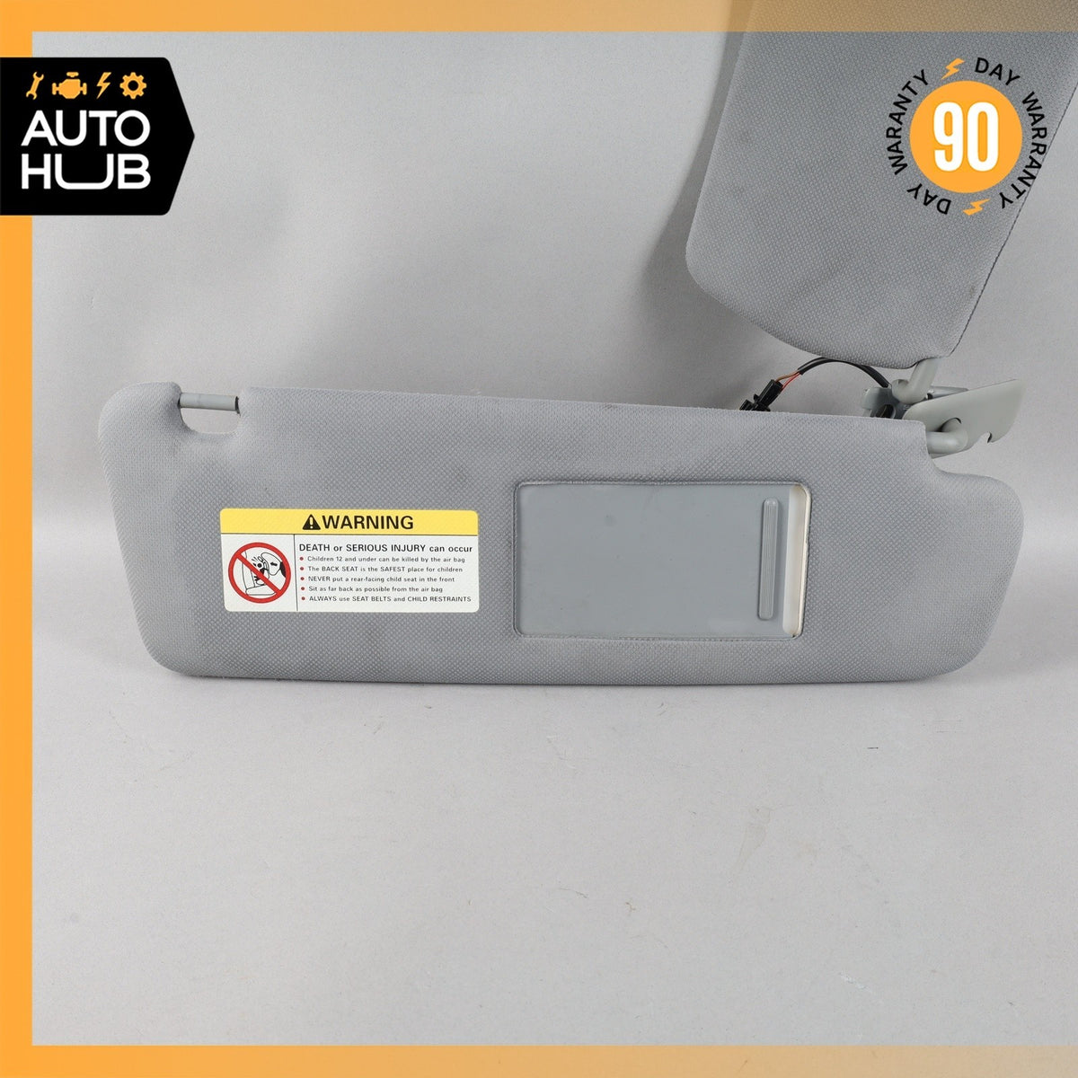 Porsche Cayenne 955 Sun Visor Sunvisor Right Side 7L5857552N OEM - photo 2